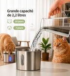 Fontaine à eau pour chats et chiens