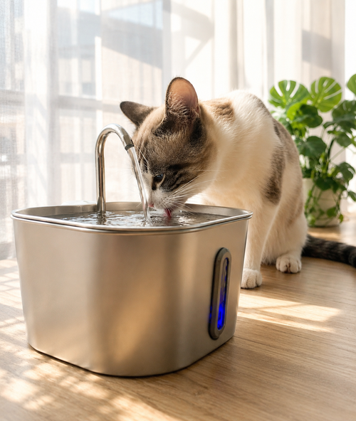 Fontaine à eau pour chats et chiens